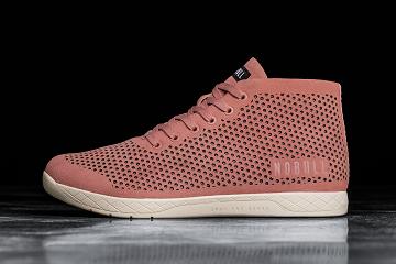 Rose Nobull Rose Suede Mid Men's Trainers | CA F1388D